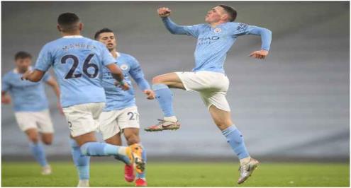 سيتي يخطف المركز الثاني من ليفربول برباعية في شباك كريستال بالاس (فيديو)